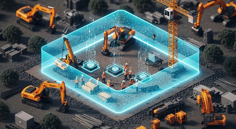 Îmbunătățirea eficienței șantierului: rolul geogardurilor în monitorizarea timpului pe șantier și a eficienței